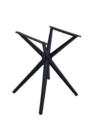 Base de mesa OASIS, resina negra , altura 72 cms