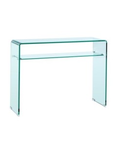 Consola CANADA (SU), cristal curvado, 100 x 33 cms