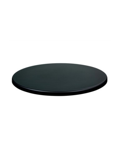 Mesa TROCADERO, negra, base de 72 cms y tapa de 80 cms. Color a elegir