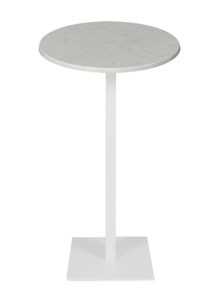 Mesa BEVERLY, alta, base de 110 cms y tapa de 70 cms. Color a elegir
