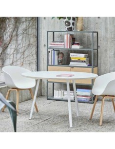 Sillón DANTE NEW (SU), metal, polipropileno blanco 2