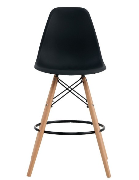 Taburete STAR (SU), madera, carcasa negra