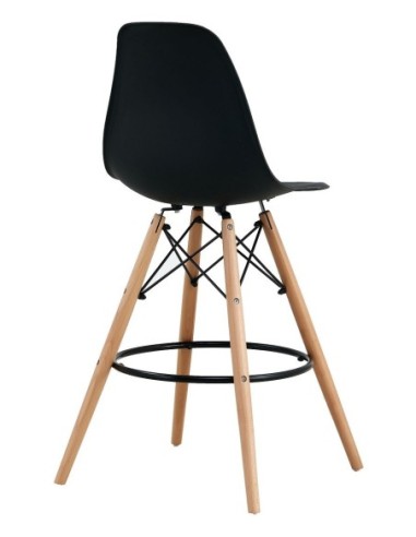 Taburete STAR (SU), madera, carcasa negra