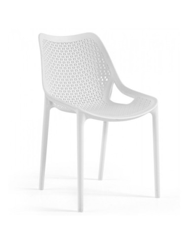 Silla BILL, apilable,  polipropileno antracita