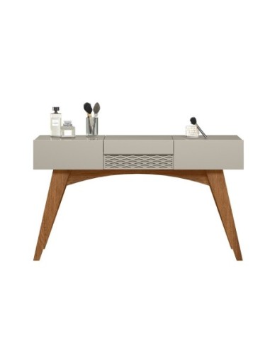 Multifuncional STAR, MDP matte y blanco roto, 136 x 37 cms