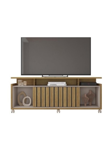 Mueble TV OASIS, miel y cacao, 160 cms.