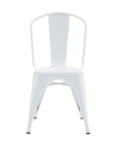 Silla TOL EK LIMITED, acero, blanca 2