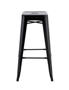 Taburete TOL EK LIMITED, acero, negro