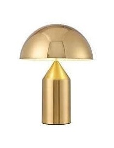 Lámpara MACAO H37, sobremesa, metal, dorada