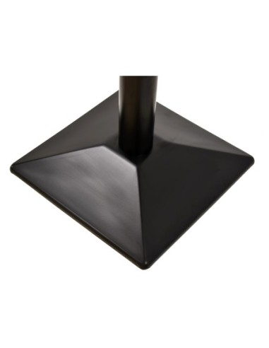Base de mesa SOHO, negra, base de 40 x 40 cms, altura 72 cms
