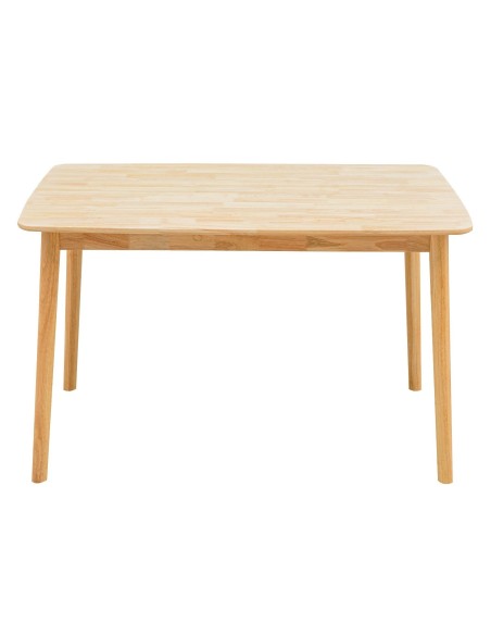 Mesa TRANSILVANIA, madera natural, 120 x 75 cms