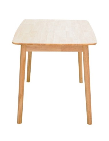 Mesa TRANSILVANIA, madera natural, 120 x 75 cms