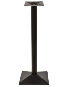 Base de mesa SOHO, alta, negra, base de 40 x 40 cms, altura 110 cms 2