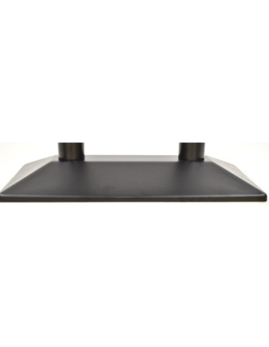 Base de mesa SOHO, alta, rectangular, negra, base de 70 x 40 cms, altura 110 cms
