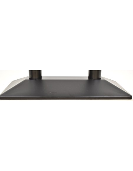 Base de mesa SOHO, alta, rectangular, negra, base de 70 x 40 cms, altura 110 cms
