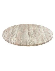 Tablero de mesa Werzalit-Sm, MONTPELLIER 214, 60 cms de diámetro*.