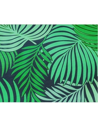 Taburete HORUS NEW, metal, tapizado velvet verde con trasera floral a juego