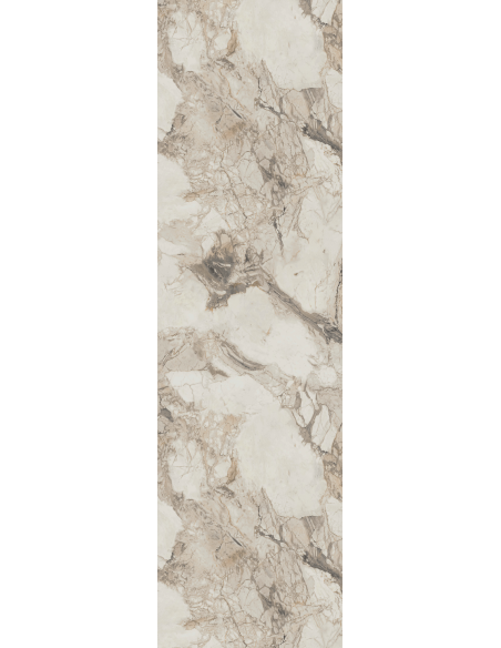 Mesa de comedor SIENA, biIaminado mármol blanco, 180 x 90 cms.