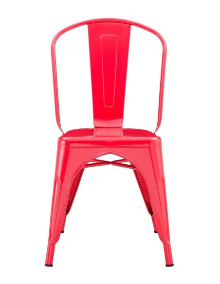 Silla TOL EK LIMITED, acero, rojo