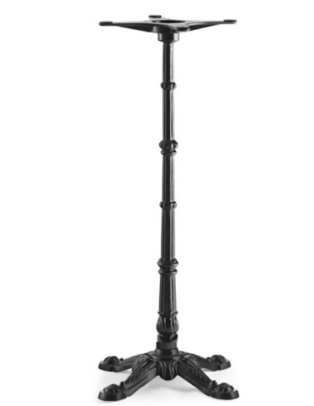 Base de mesa BRISTOL NEW, alta, fundición, negra, altura 110 cms