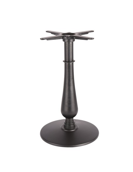 Base de mesa TÁMESIS, negra, 43 cms de diámetro, altura 72 cms