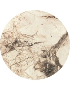 Tablero de mesa Werzalit SM, MARBLE ALMERIA 209, 60 cms de diámetro*. 2