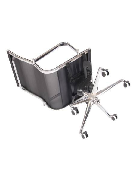 Sillón de oficina ZURICH, alto, malla negra