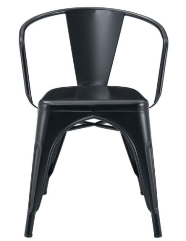 Sillón TOL EK LIMITED, acero, negro