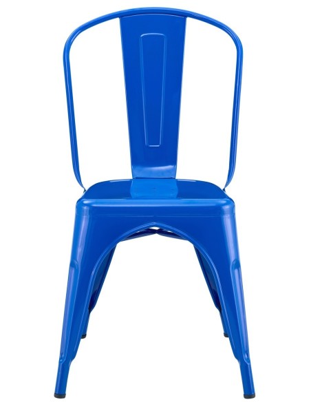 Silla TOL EK LIMITED, acero, azul