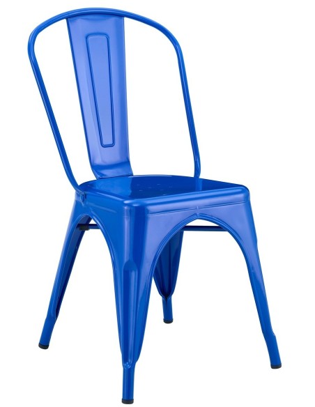 Silla TOL EK LIMITED, acero, azul