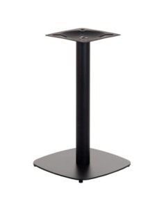 Base de mesa MAUTES 72, negra, base de 45 x 45 cms, altura 72 cms