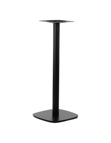 Base de mesa MAUTES 110, alta, negra, base de 45 x 45 cms, altura 110 cms