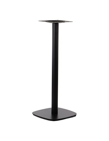 Base de mesa MAUTES 110, alta, negra, base de 45 x 45 cms, altura 110 cms