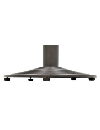Base de mesa EBRO NEW 110, alta, negra, 43 cms de diámetro, altura 110 cms