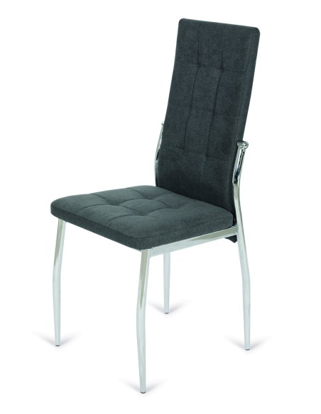SILLA MOD. SEGOVIA CAPITONE GRIS