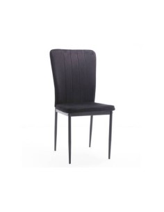 SILLA COMEDOR MOD. CANGAS VELVET NEGRO