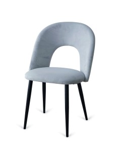 SILLA COMEDOR MOD. NUEVA TERUEL VELVET GRIS