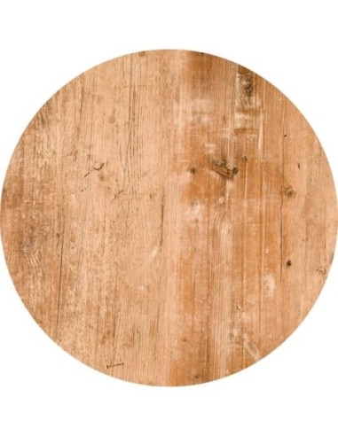 Tablero de mesa Werzalit-SM, FINDUS 295, 70 cms de diámetro*.