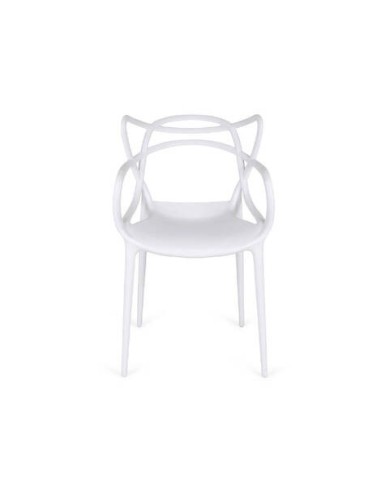 SILLA MOD. CONCHA COLOR ASIENTO BLANCO