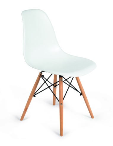 SILLA MOD. DERECK COLOR ASIENTO BLANCO