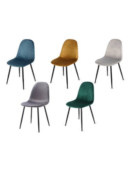 SILLA MOD. CORDOBA TELA VELVET