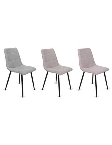 SILLA MOD. VALENCIA COLOR GRIS, BEIGE  O ROSA PALO