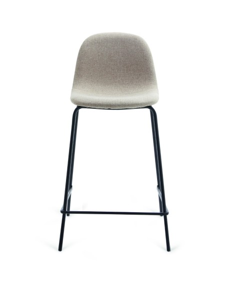 TABURETE MOD. CORDOBA EASY CLEAN BEIGE TOSTADO