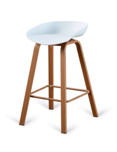 TABURETE MOD. GOYA BLANCO