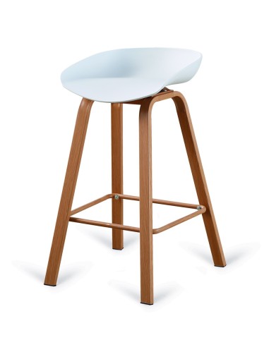 TABURETE MOD. GOYA BLANCO
