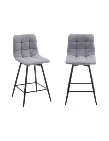 TABURETE MOD. PAIPORTA BARREL GRIS