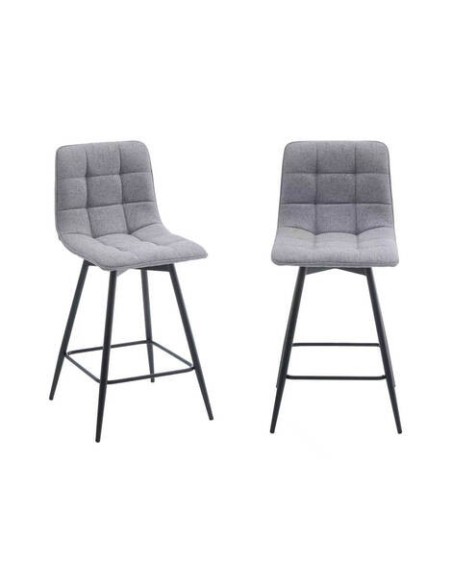 TABURETE MOD. PAIPORTA BARREL GRIS