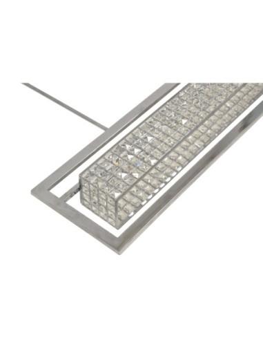 Lámpara ATRIA, colgante, metal, cristal