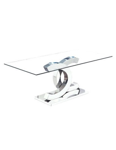 MESA COMEDOR MOD. CHANEL ACERO