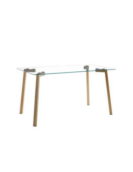 MESA COMEDOR MOD. GANGES DORADO